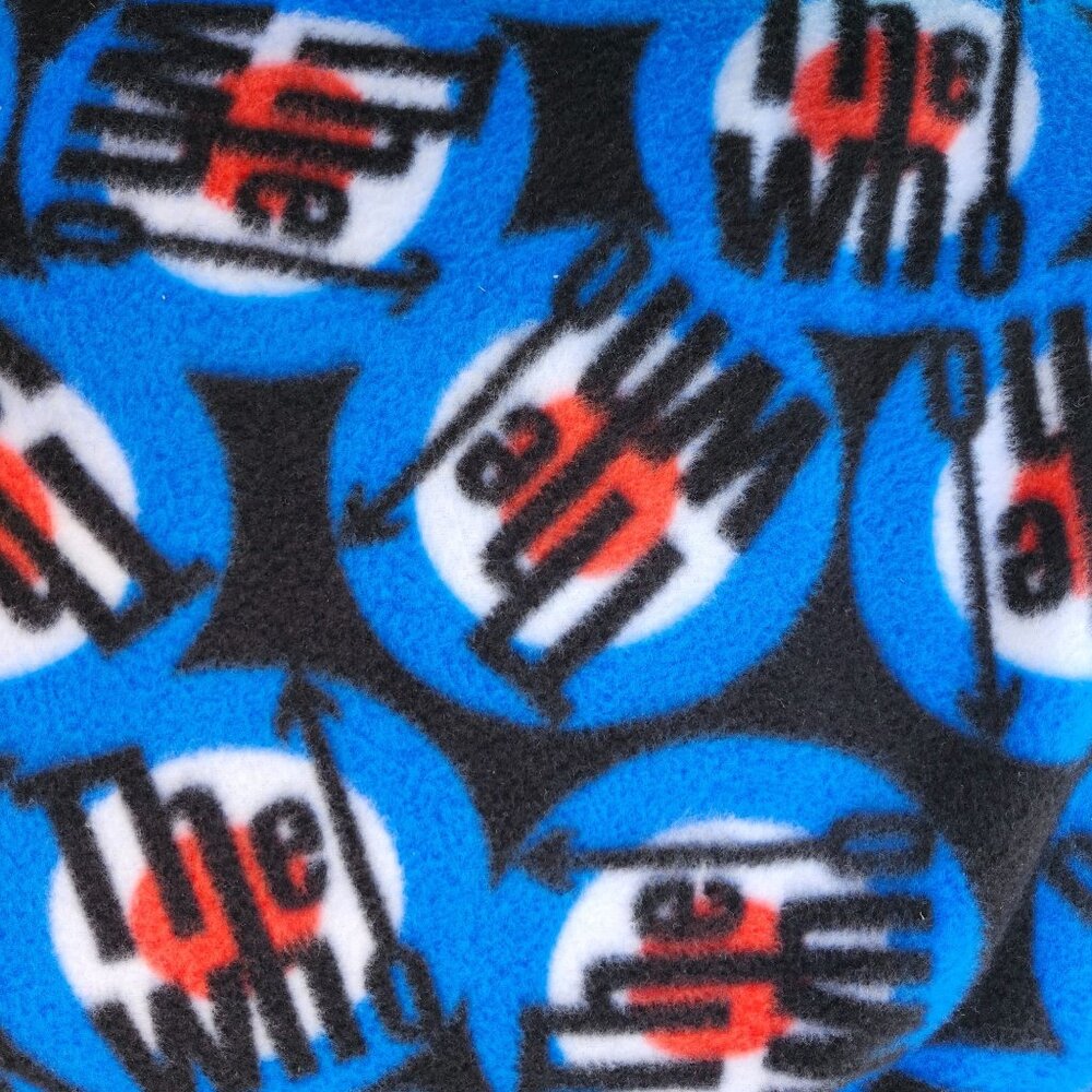 The Who Fleece Blanket Material By The Yard 59in X 36in